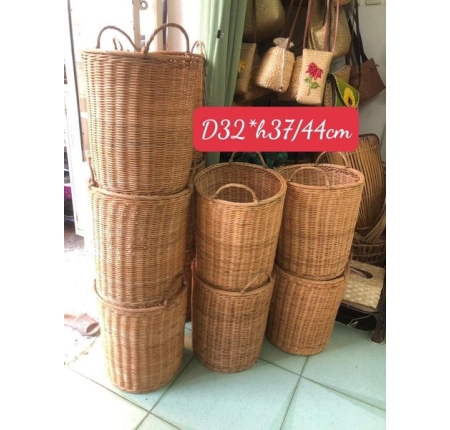 Sọt mây tròn 2 quai