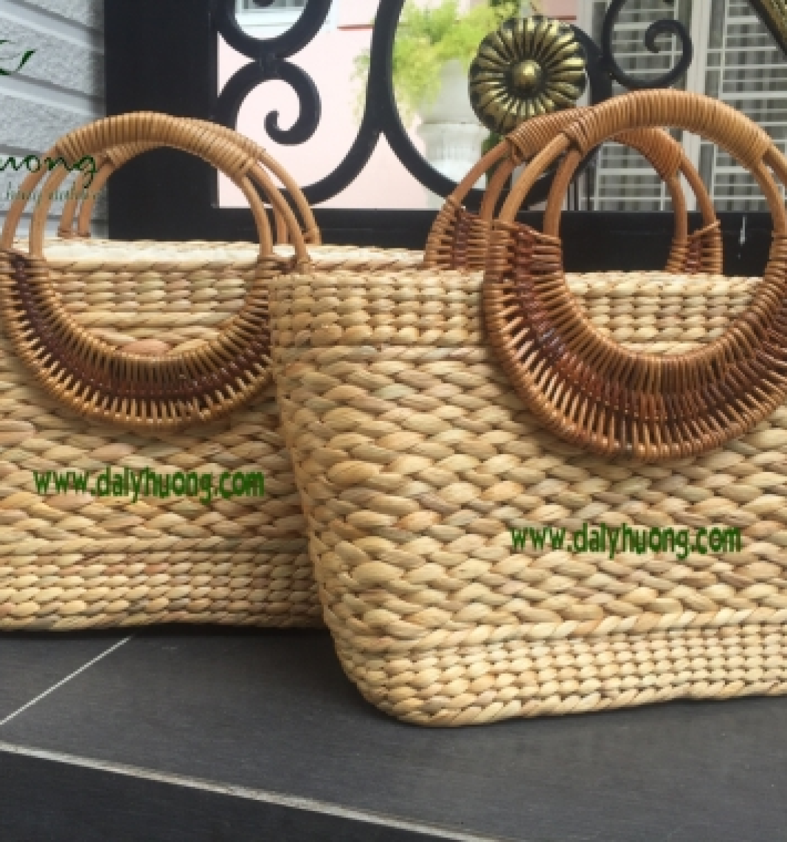 Lục bình nông 3 quai mây