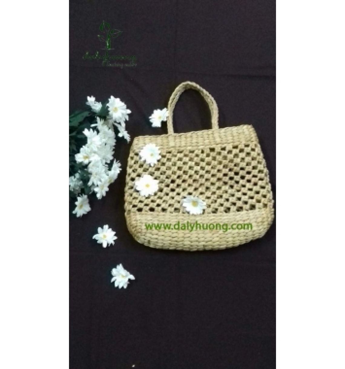 Giỏ lục bình hoa thị ( chong chóng)