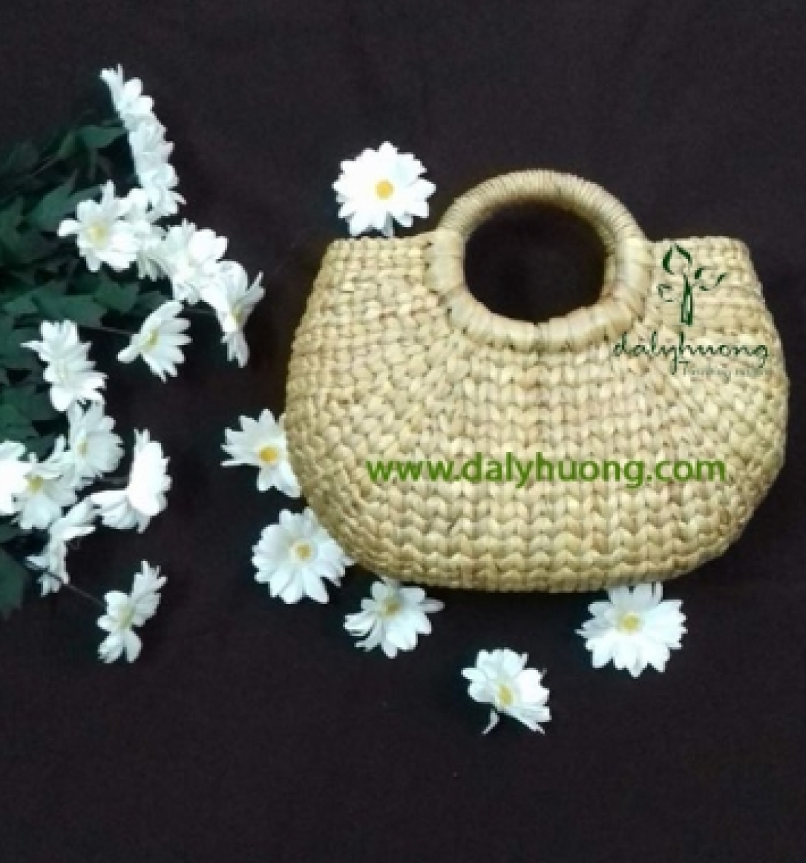 Giỏ lục bình bầu se