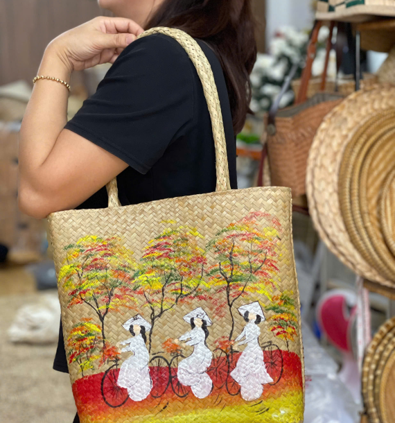 Túi Cỏ Bàng Vẽ 03
