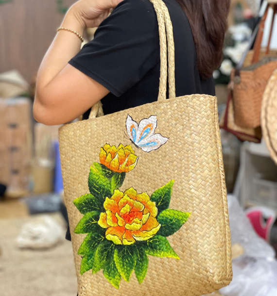 Túi Cỏ Bàng Vẽ 01