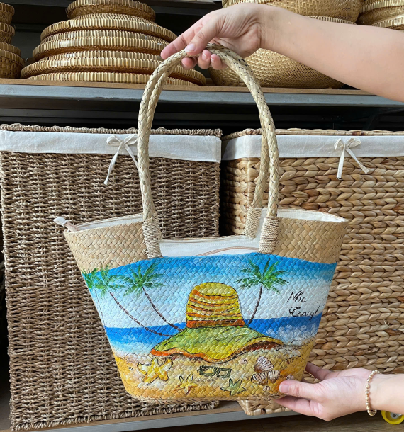 Túi Cỏ Bàng Vẽ 07